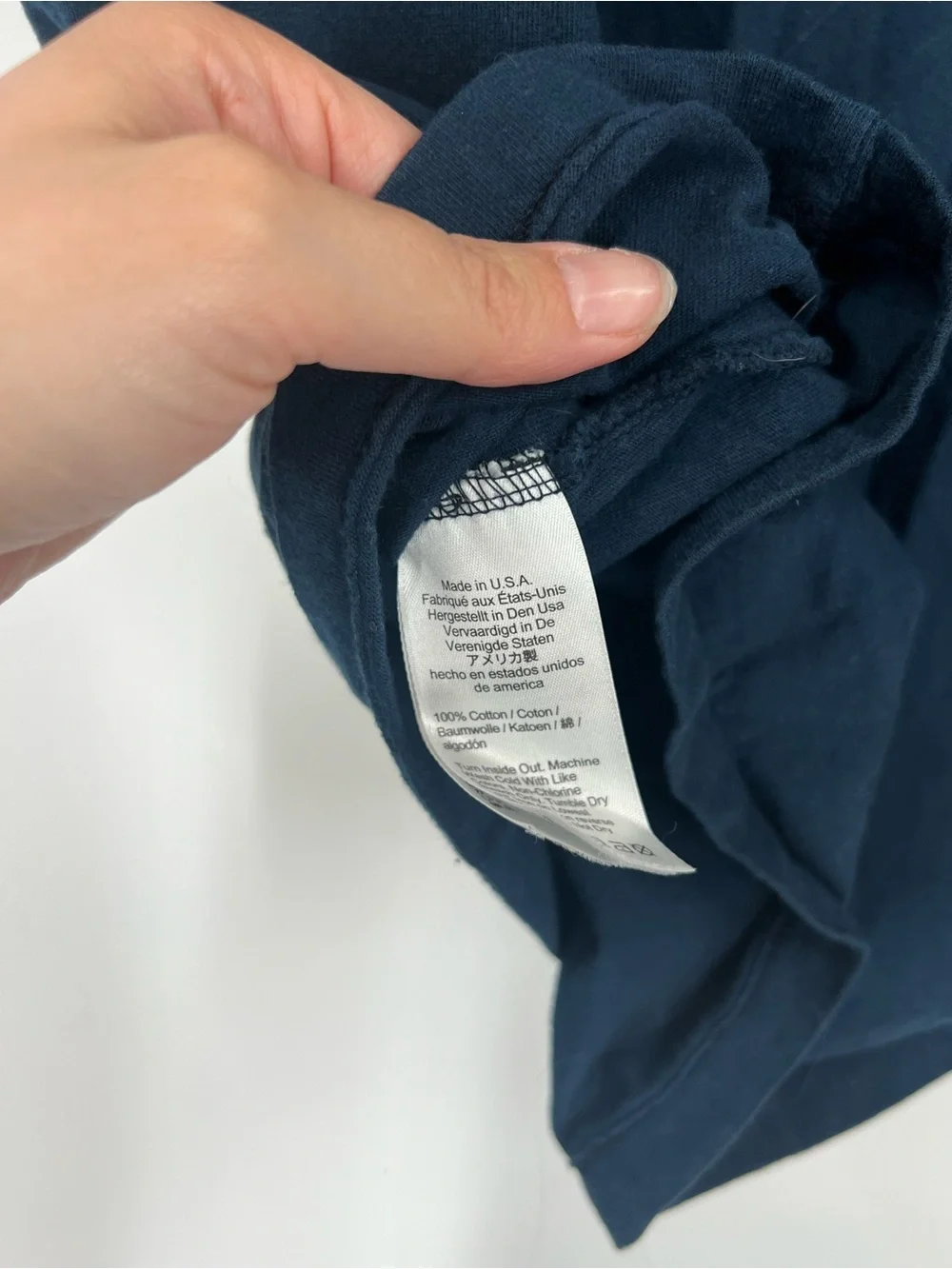 J. Crew Men’s Navy Manhattan Graphic Crewneck T-Shirt